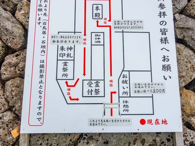 月山神社本宮内は撮影禁止なので