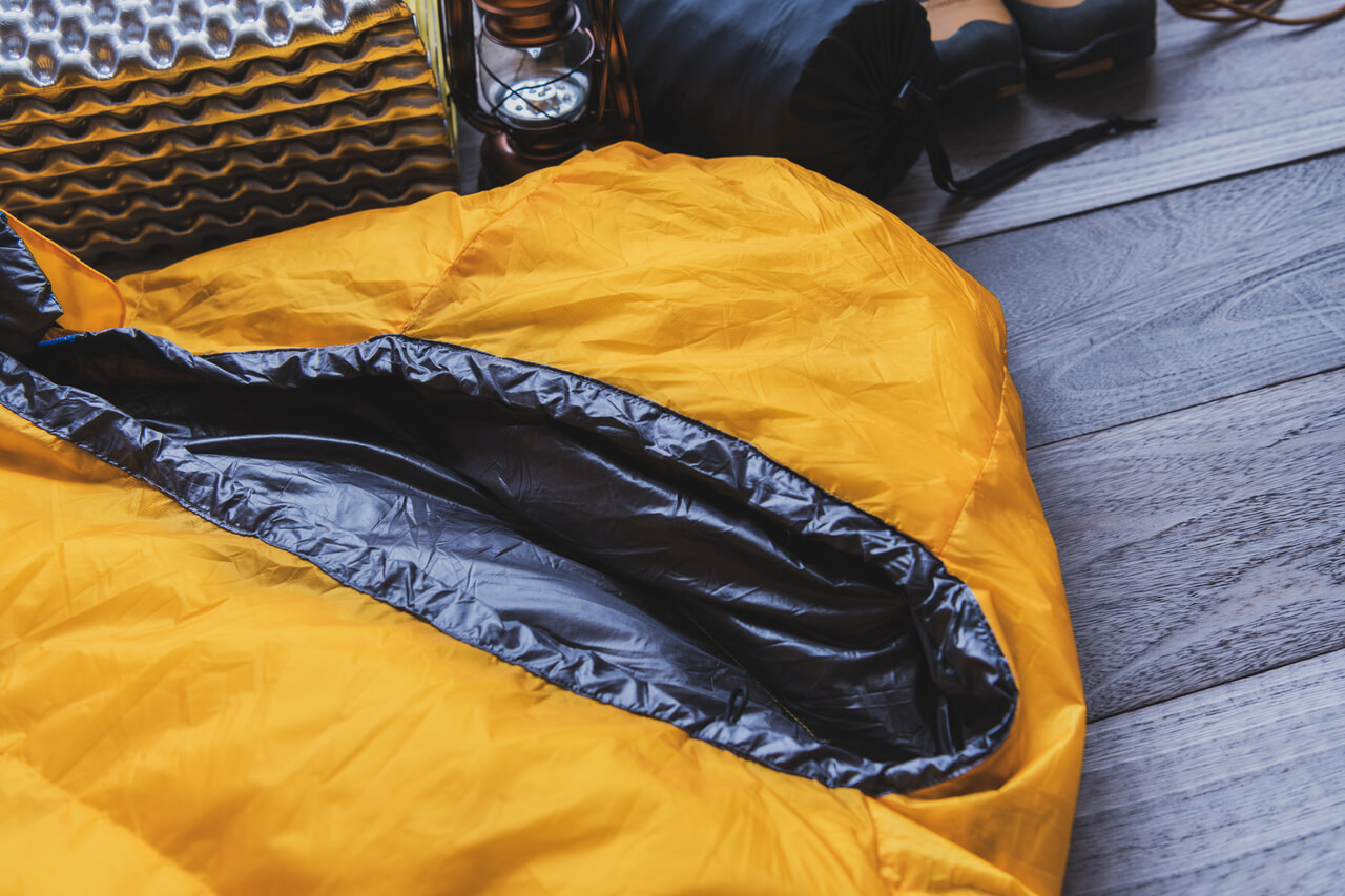 マミー型シュラフ