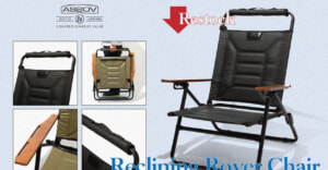 累計1万脚突破の実績を持つAS2OVのローチェア「Reclining Low Rover Chair」が再入荷
