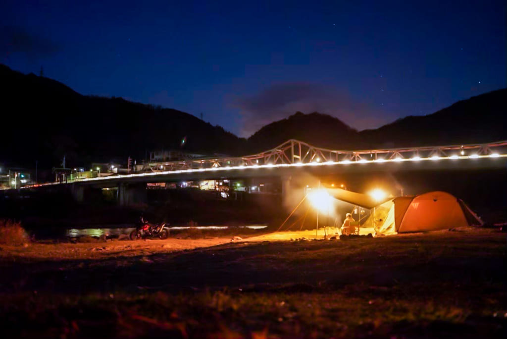 笠置橋の夜景